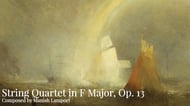 String Quartet in F Major, Op. 13 P.O.D cover Thumbnail